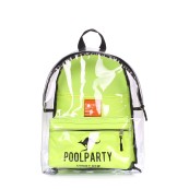Рюкзаки подростковые Poolparty bckpck-plastic