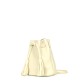 Жовта шкіряна сумочка на зав&#39;язках Bucket Poolparty