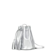 Жіноча сумка Poolparty bucket-silver