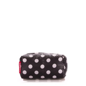 Жіночий гаманць Poolparty cosmetic-black-dots
