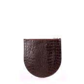 Косметичка Poolparty cosmetic-pp1-croco-brown