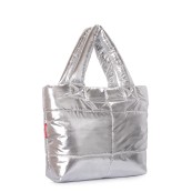 Молодёжна сумка Poolparty fluffy-silver
