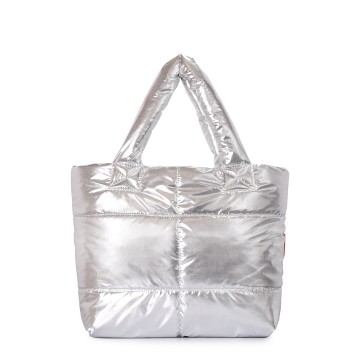 Молодёжна сумка Poolparty fluffy-silver
