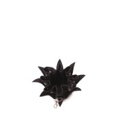 Ключница Poolparty keychain-flower-black