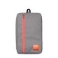 Рюкзак для ручной клади Lowcost 25x40x20см Ryanair / Wizz Air / МАУ серый Poolparty