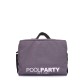 Коттоновая сумка з ременем на плече Poolparty
