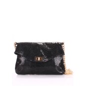 Клатч Poolparty poolparty-black-snake-clutch