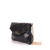 Клатч Poolparty poolparty-black-snake-clutch