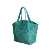Женская сумка Poolparty fiore-crocodile-green