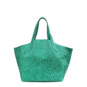 Женская сумка Poolparty poolparty-fiore-struzzo-green
