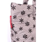 Молодёжна сумка Poolparty pp4-snow-grey