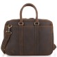 Винтажная коричневая сумка-портфель Tiding Bag