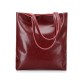 Красная женская сумка из кожи Grays