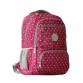 Рожевий рюкзак в горошок Safari