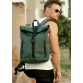 Чоловічий рюкзак ролтоп зеленого кольору Sambag