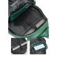 Зеленый молодёжный городской рюкзак Sambag