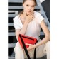 Красная женская сумка на пояс Sambag