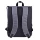 Лаконічний рюкзак з клапаном сірого кольору Smart