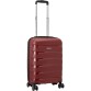 Компактна валіза бордового кольору Carlton