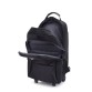 Рюкзак на колесах чорний з відділом для ноутбука 17-18 Continent