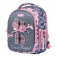 Рюкзак школьный Purrrfect розовый с серый 1Вересня