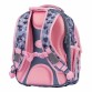 Рюкзак школьный Purrrfect розовый с серый 1Вересня
