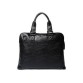 Женская сумка-портфель черного цвета Traum