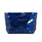Женская сумка с синим геометрическим декором Traum