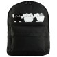 Рюкзак чёрный с котами Traum