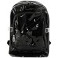 Яркий прозрачный рюкзак черного цвета Traum