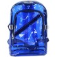 Прозрачный рюкзак синего цвета Traum