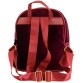 Бордовый велюровый рюкзак Traum