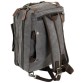 Ділова сумка-рюкзак сірого кольору Traum