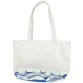 Белая хлопковая сумка для пляжа Traum