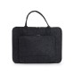Чорна сумка для ноутбука 15 дюймів з фетру Traum