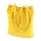 Небольшая вельветовая сумка желтого цвета Traum