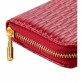 Місткий червоний жіночий гаманець Traum