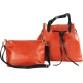 Две сумки в комплекті оранжевого кольору  Traum