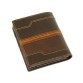 Мужской кожаный бумажник коричневого цвета Traum