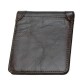 Шкіряний гаманець темно-коричневого кольору Traum
