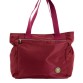 Бордовая сумка-шоппер Traum