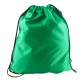 Чорно-зелена сумка для взутя Traum