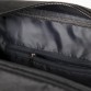 Чорна спортивна сумка з коричневим карманом  Traum