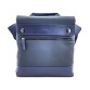 Практичная мужская сумка синего цвета VATTO