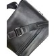 Стильная мужская сумка из черной кожи VATTO
