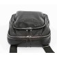 Кожаный мужской рюкзак черного цвета VATTO