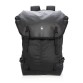 Стильний чорний рюкзак з клапаном Outdoor laptopbackpack Swiss Peak