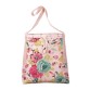 Бежевая сумка "Весенние цветы" XYZ
