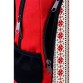 Легкий красный рюкзак "Орнамент" XYZ