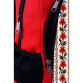 Червоний рюкзак "Квіти в орнаменті" XYZ
